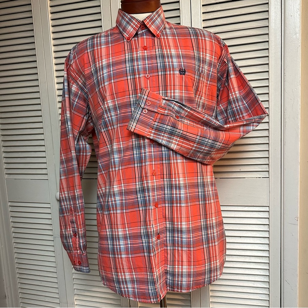 CINCH  Size LARGE  Cowboy Cotton Long Sleeve
